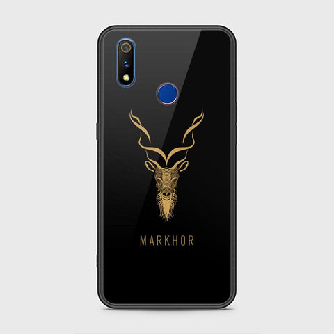 Realme 3i Cover - Markhor Series - HQ Ultra Shine Premium Infinity Glass Soft Silicon Borders Case