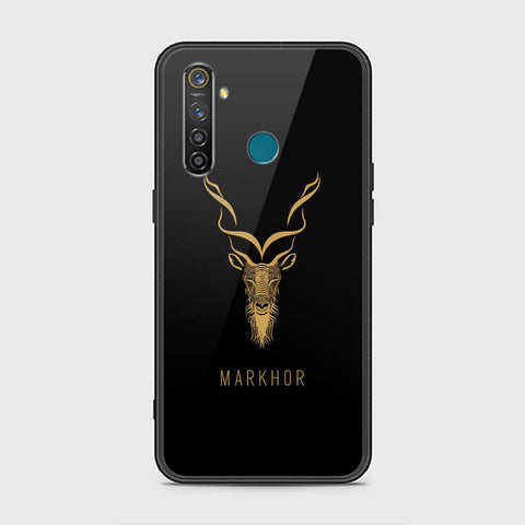 Realme 5 Pro Cover - Markhor Series - HQ Ultra Shine Premium Infinity Glass Soft Silicon Borders Case