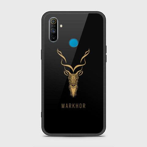 Realme 5s Cover - Markhor Series - HQ Ultra Shine Premium Infinity Glass Soft Silicon Borders Case