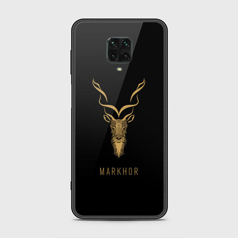 Xiaomi Redmi Note 9S Cover - Markhor Series - HQ Ultra Shine Premium Infinity Glass Soft Silicon Borders Case