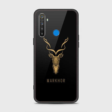 Realme 5i Cover - Markhor Series - HQ Ultra Shine Premium Infinity Glass Soft Silicon Borders Case