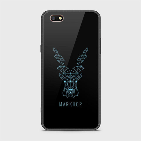 Oppo A77 Cover - Markhor Series - HQ Ultra Shine Premium Infinity Glass Soft Silicon Borders Case