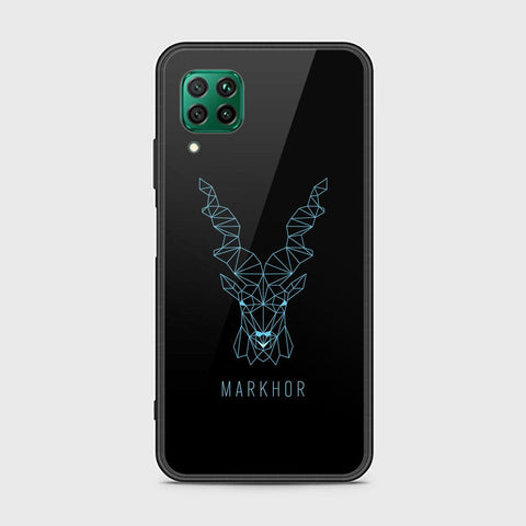 Huawei Nova 7i Cover - Markhor Series - HQ Ultra Shine Premium Infinity Glass Soft Silicon Borders Case