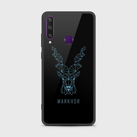 Huawei Y6p Cover - Markhor Series - HQ Ultra Shine Premium Infinity Glass Soft Silicon Borders Case