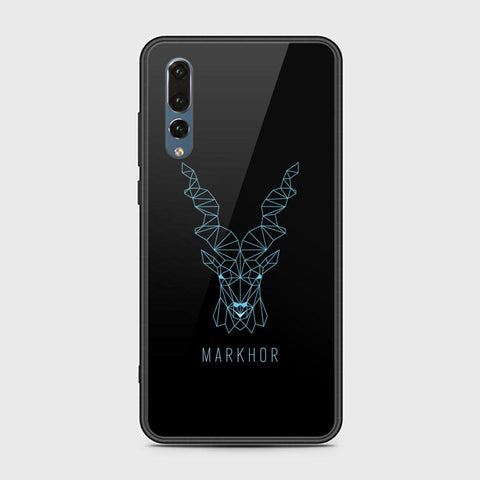 Huawei P20 Pro Cover - Markhor Series - HQ Ultra Shine Premium Infinity Glass Soft Silicon Borders Case