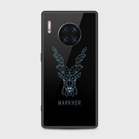 Huawei Mate 30 Pro Cover - Markhor Series - HQ Ultra Shine Premium Infinity Glass Soft Silicon Borders Case