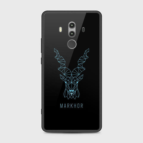 Huawei Mate 10 Pro Cover - Markhor Series - HQ Ultra Shine Premium Infinity Glass Soft Silicon Borders Case