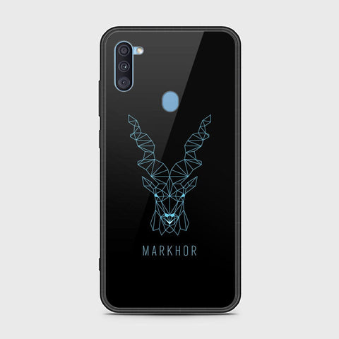 Samsung Galaxy A11 Cover - Markhor Series - HQ Ultra Shine Premium Infinity Glass Soft Silicon Borders Case