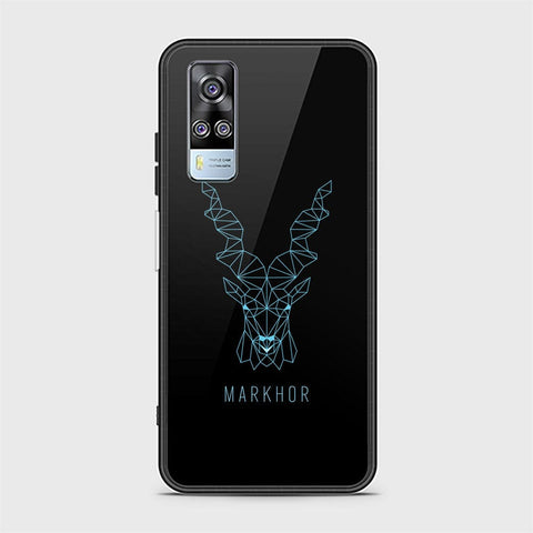Vivo Y51 2020 Cover - Markhor Series - HQ Ultra Shine Premium Infinity Glass Soft Silicon Borders Case