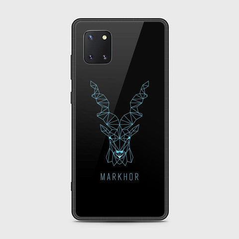 Samsung Galaxy Note 10 Lite Cover - Markhor Series - HQ Ultra Shine Premium Infinity Glass Soft Silicon Borders Case