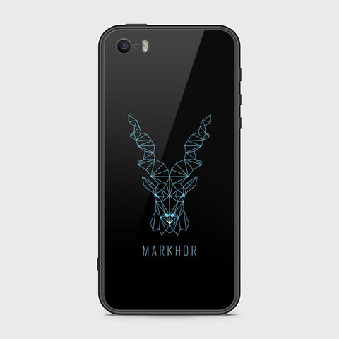 iPhone 5 Cover - Markhor Series - HQ Ultra Shine Premium Infinity Glass Soft Silicon Borders Case