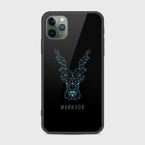 iPhone 11 Pro Cover - Markhor Series - HQ Ultra Shine Premium Infinity Glass Soft Silicon Borders Case