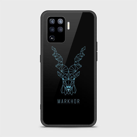 Oppo A94 Cover - Markhor Series - HQ Ultra Shine Premium Infinity Glass Soft Silicon Borders Case