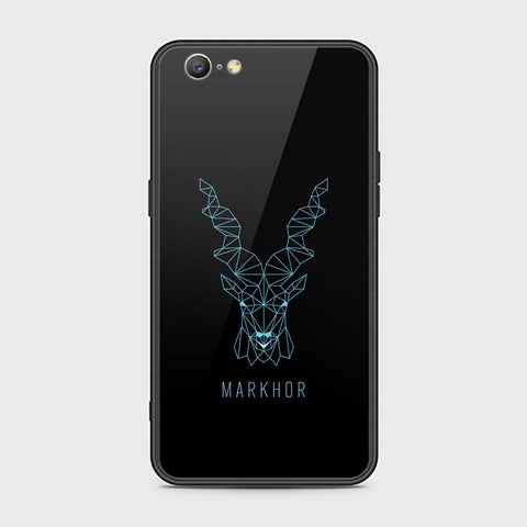 Oppo A39 Cover - Markhor Series - HQ Ultra Shine Premium Infinity Glass Soft Silicon Borders Case