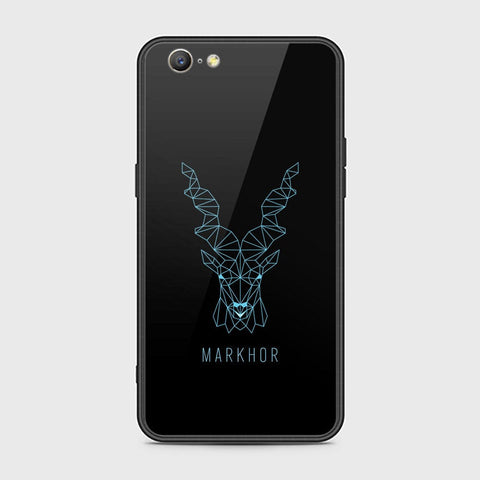 Oppo A57 Cover - Markhor Series - HQ Ultra Shine Premium Infinity Glass Soft Silicon Borders Case