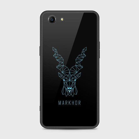 Oppo A83 Cover - Markhor Series - HQ Ultra Shine Premium Infinity Glass Soft Silicon Borders Case