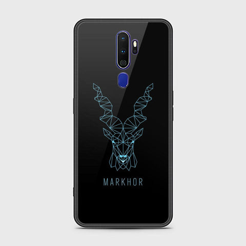 Oppo A5 2020 Cover - Markhor Series - HQ Ultra Shine Premium Infinity Glass Soft Silicon Borders Case