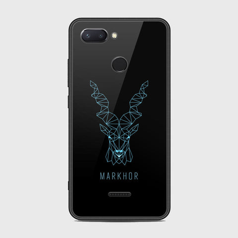 Xiaomi Redmi 6 Cover - Markhor Series - HQ Ultra Shine Premium Infinity Glass Soft Silicon Borders Case