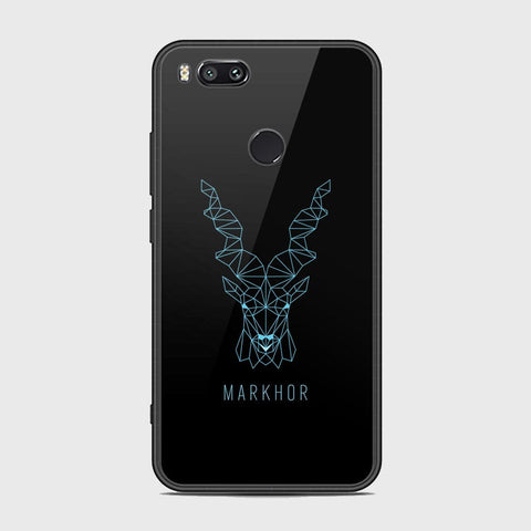 Xiaomi Mi A1 Cover - Markhor Series - HQ Ultra Shine Premium Infinity Glass Soft Silicon Borders Case