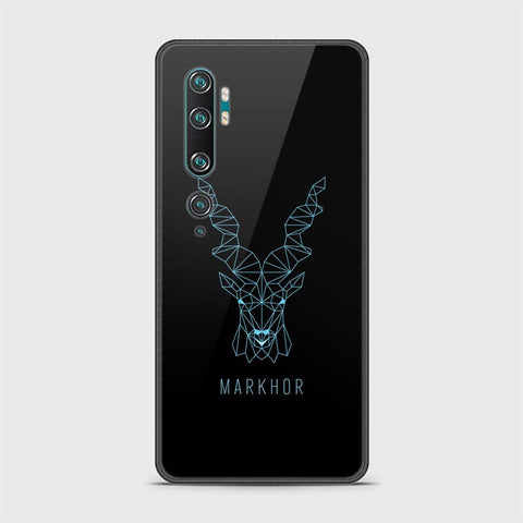 Xiaomi Mi CC9 Pro Cover - Markhor Series - HQ Ultra Shine Premium Infinity Glass Soft Silicon Borders Case