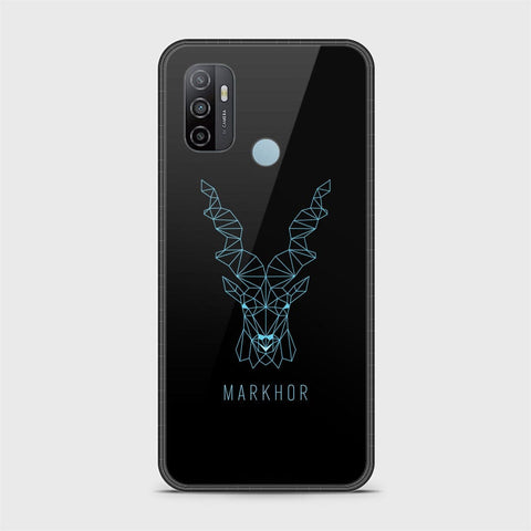 Oppo A53s Cover - Markhor Series - HQ Ultra Shine Premium Infinity Glass Soft Silicon Borders Case