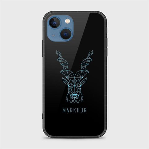 iPhone 13 Cover - Markhor Series - HQ Ultra Shine Premium Infinity Glass Soft Silicon Borders Case