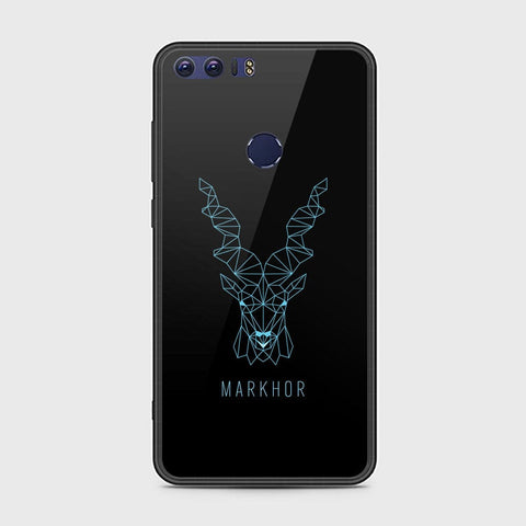 Huawei Honor 8 Cover - Markhor Series - HQ Ultra Shine Premium Infinity Glass Soft Silicon Borders Case