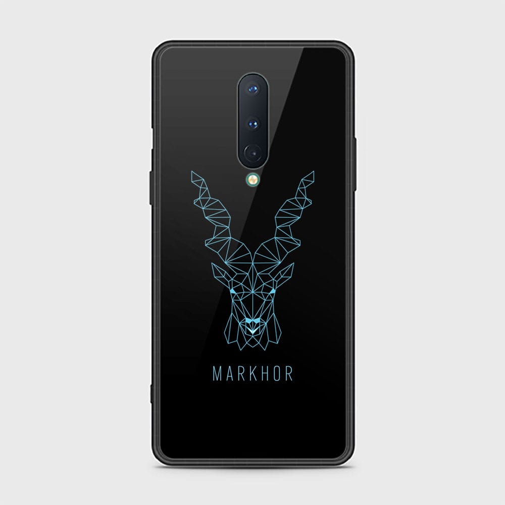 OnePlus 8 4G Cover - Markhor Series - HQ Ultra Shine Premium Infinity Glass Soft Silicon Borders Case (Fast Delivery)(AS)