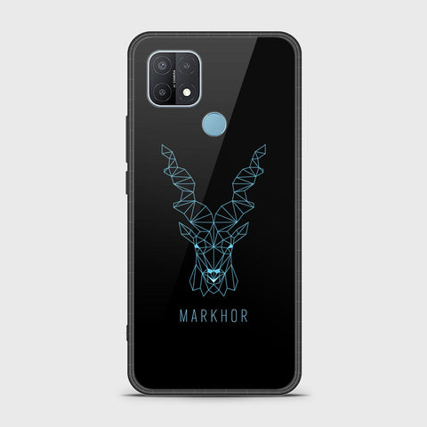 Oppo A35 Cover - Markhor Series - HQ Ultra Shine Premium Infinity Glass Soft Silicon Borders Case