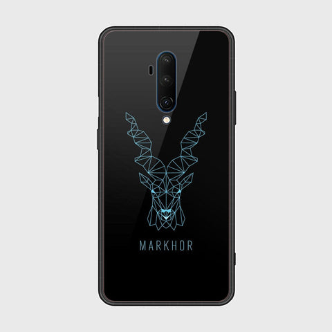 OnePlus 7T Pro Cover - Markhor Series - HQ Ultra Shine Premium Infinity Glass Soft Silicon Borders Case