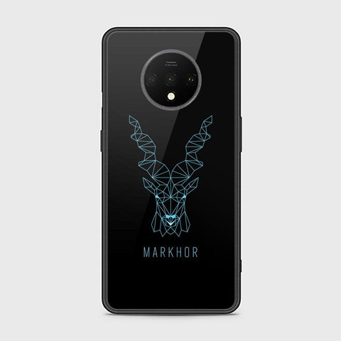 OnePlus 7T Cover - Markhor Series - HQ Ultra Shine Premium Infinity Glass Soft Silicon Borders Case
