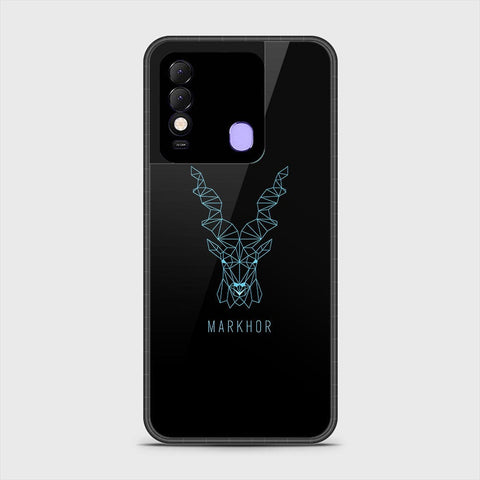 Tecno Spark 8 Cover - Markhor Series - HQ Ultra Shine Premium Infinity Glass Soft Silicon Borders Case