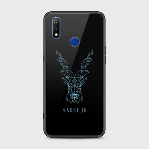 Realme 3i Cover - Markhor Series - HQ Ultra Shine Premium Infinity Glass Soft Silicon Borders Case