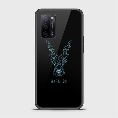 Oppo A55 4G Cover - Markhor Series - HQ Ultra Shine Premium Infinity Glass Soft Silicon Borders Case