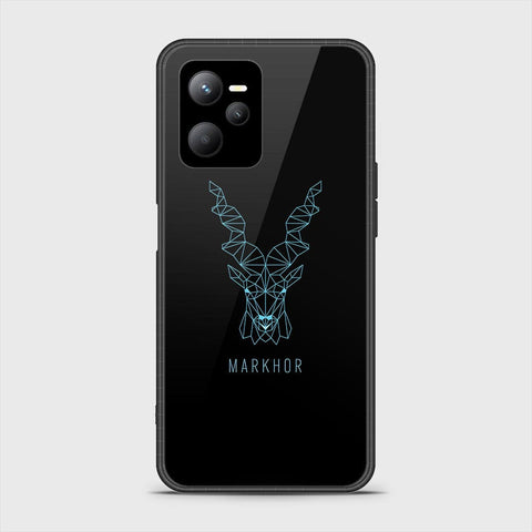 Realme C35 Cover - Markhor Series - HQ Ultra Shine Premium Infinity Glass Soft Silicon Borders Case