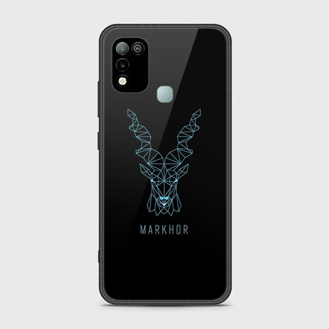 Infinix Hot 10 Play Cover - Markhor Series - HQ Ultra Shine Premium Infinity Glass Soft Silicon Borders Case