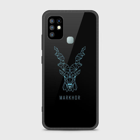 Infinix Hot 10 Cover - Markhor Series - HQ Ultra Shine Premium Infinity Glass Soft Silicon Borders Case