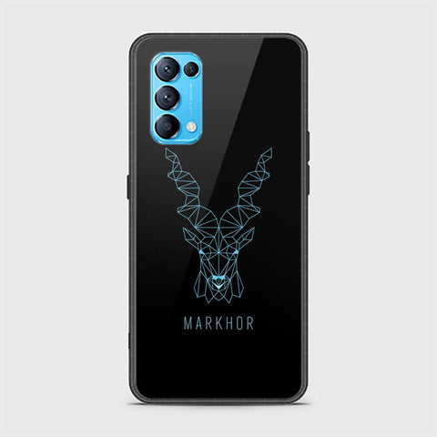 Oppo Reno 5 4G Cover - Markhor Series - HQ Ultra Shine Premium Infinity Glass Soft Silicon Borders Case