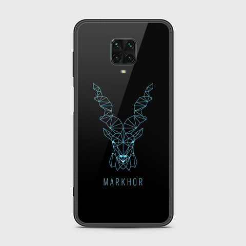 Xiaomi Redmi Note 9S Cover - Markhor Series - HQ Ultra Shine Premium Infinity Glass Soft Silicon Borders Case