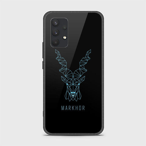 Samsung Galaxy A32 Cover - Markhor Series - HQ Ultra Shine Premium Infinity Glass Soft Silicon Borders Case