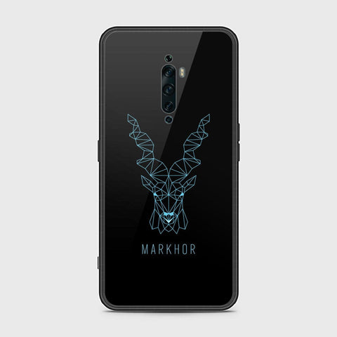 Oppo Reno 2Z Cover - Markhor Series - HQ Ultra Shine Premium Infinity Glass Soft Silicon Borders Case
