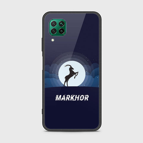 Huawei P40 Lite Cover - Markhor Series - HQ Ultra Shine Premium Infinity Glass Soft Silicon Borders Case