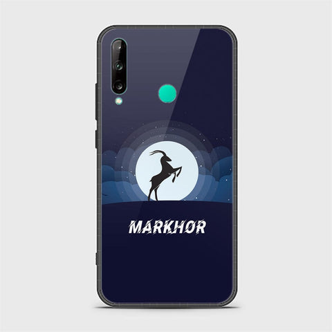 Huawei Honor 9c Cover - Markhor Series - HQ Ultra Shine Premium Infinity Glass Soft Silicon Borders Case