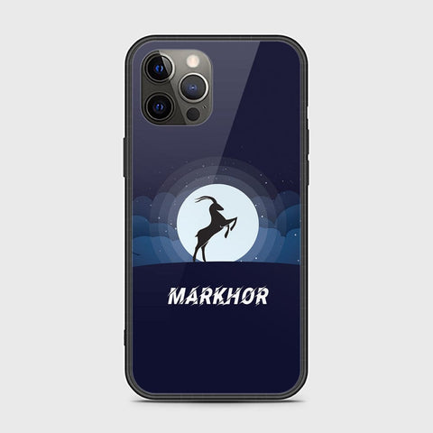 iPhone 12 Pro Max Cover - Markhor Series - HQ Ultra Shine Premium Infinity Glass Soft Silicon Borders Case