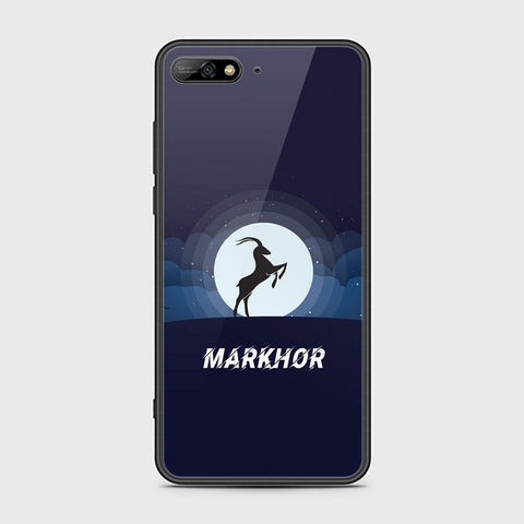 Huawei Y6 Prime 2018 Cover - Markhor Series - HQ Ultra Shine Premium Infinity Glass Soft Silicon Borders Case