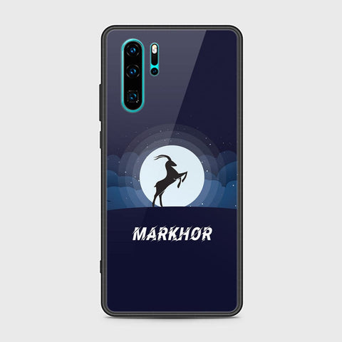 Huawei P30 Pro Cover - Markhor Series - HQ Ultra Shine Premium Infinity Glass Soft Silicon Borders Case