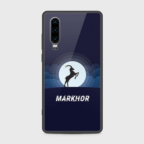 Huawei P30 Cover - Markhor Series - HQ Ultra Shine Premium Infinity Glass Soft Silicon Borders Case