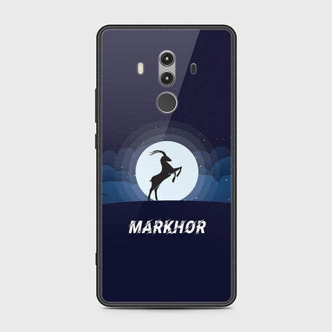 Huawei Mate 10 Pro Cover - Markhor Series - HQ Ultra Shine Premium Infinity Glass Soft Silicon Borders Case