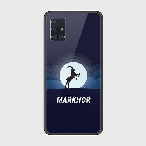 Samsung Galaxy A51 Cover - Markhor Series - HQ Ultra Shine Premium Infinity Glass Soft Silicon Borders Case