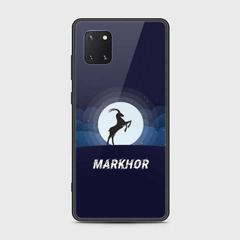 Samsung Galaxy Note 10 Lite Cover - Markhor Series - HQ Ultra Shine Premium Infinity Glass Soft Silicon Borders Case